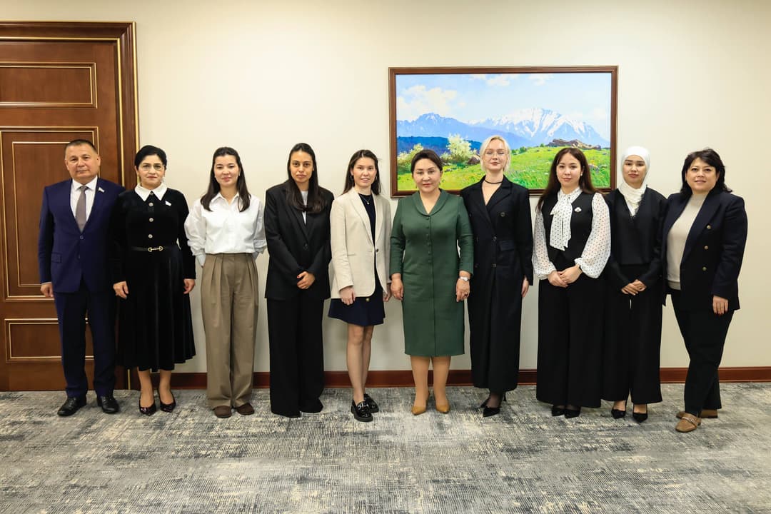 The Chairperson of the Senate met with young people involved in startup activities